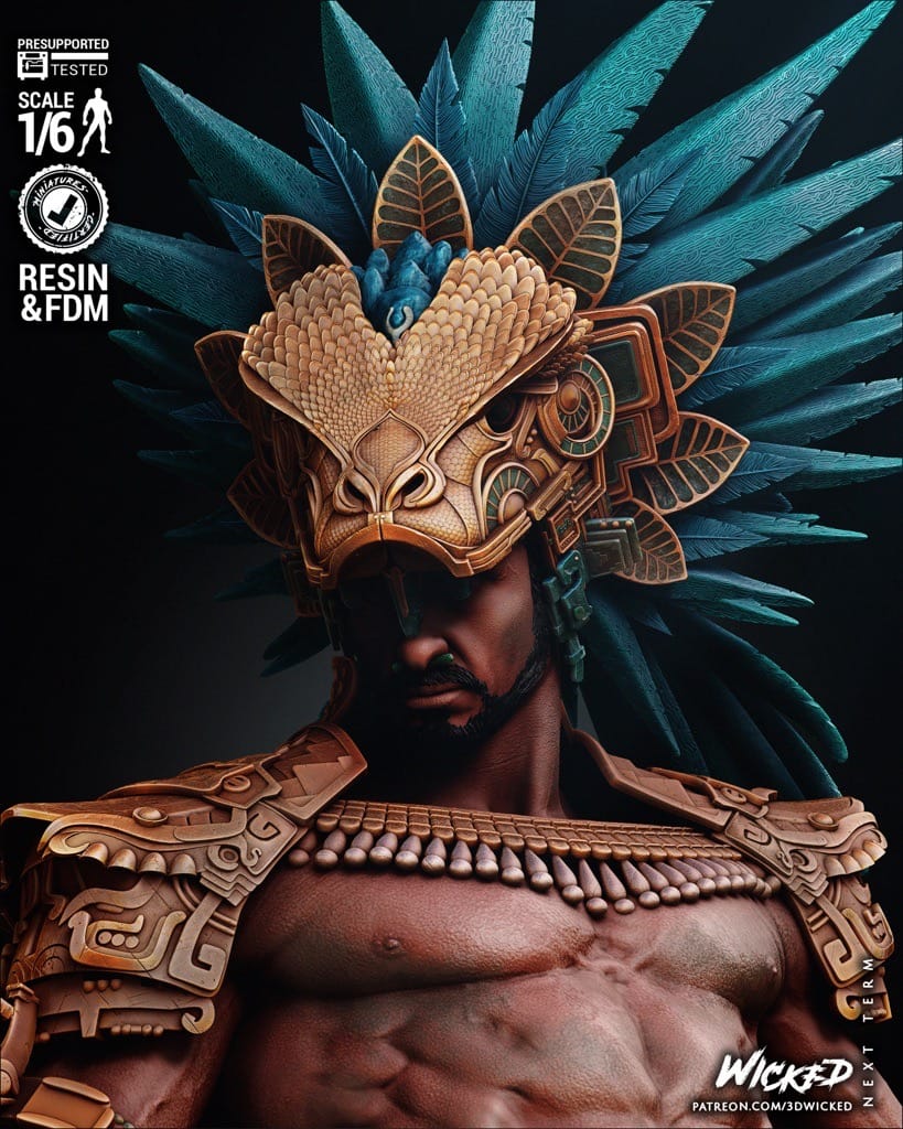 P站图纸印象馆 3DWicked 漫威 黑豹 黑豹与纳摩尔 3DWicked 漫威 黑豹 黑豹与纳摩尔