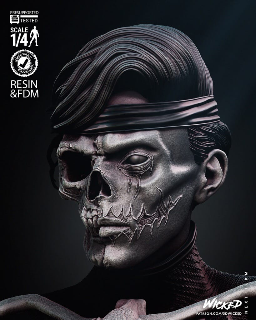 P站图纸印象馆 3DWicked 漫威 天启纪元 饥荒 3DWicked 漫威 天启纪元 饥荒