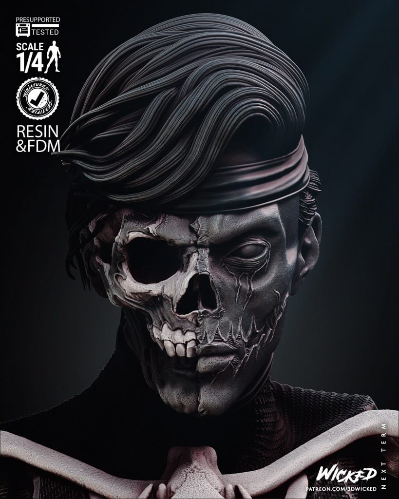 P站图纸印象馆 3DWicked 漫威 天启纪元 饥荒 3DWicked 漫威 天启纪元 饥荒