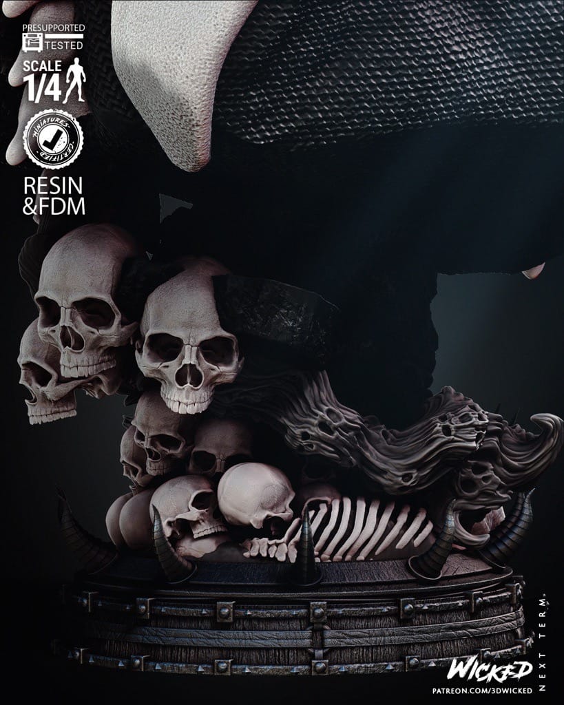 P站图纸印象馆 3DWicked 漫威 天启纪元 饥荒 3DWicked 漫威 天启纪元 饥荒