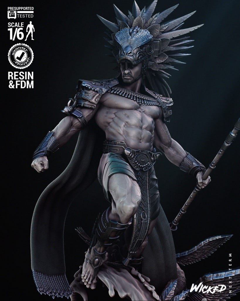 P站图纸印象馆 3DWicked 漫威 黑豹 纳摩尔 3DWicked 漫威 黑豹 纳摩尔