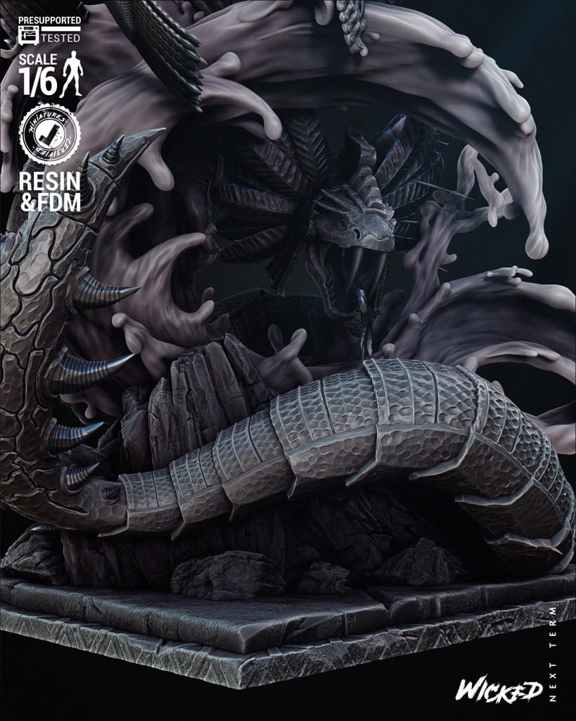 P站图纸印象馆 3DWicked 漫威 黑豹 纳摩尔 3DWicked 漫威 黑豹 纳摩尔