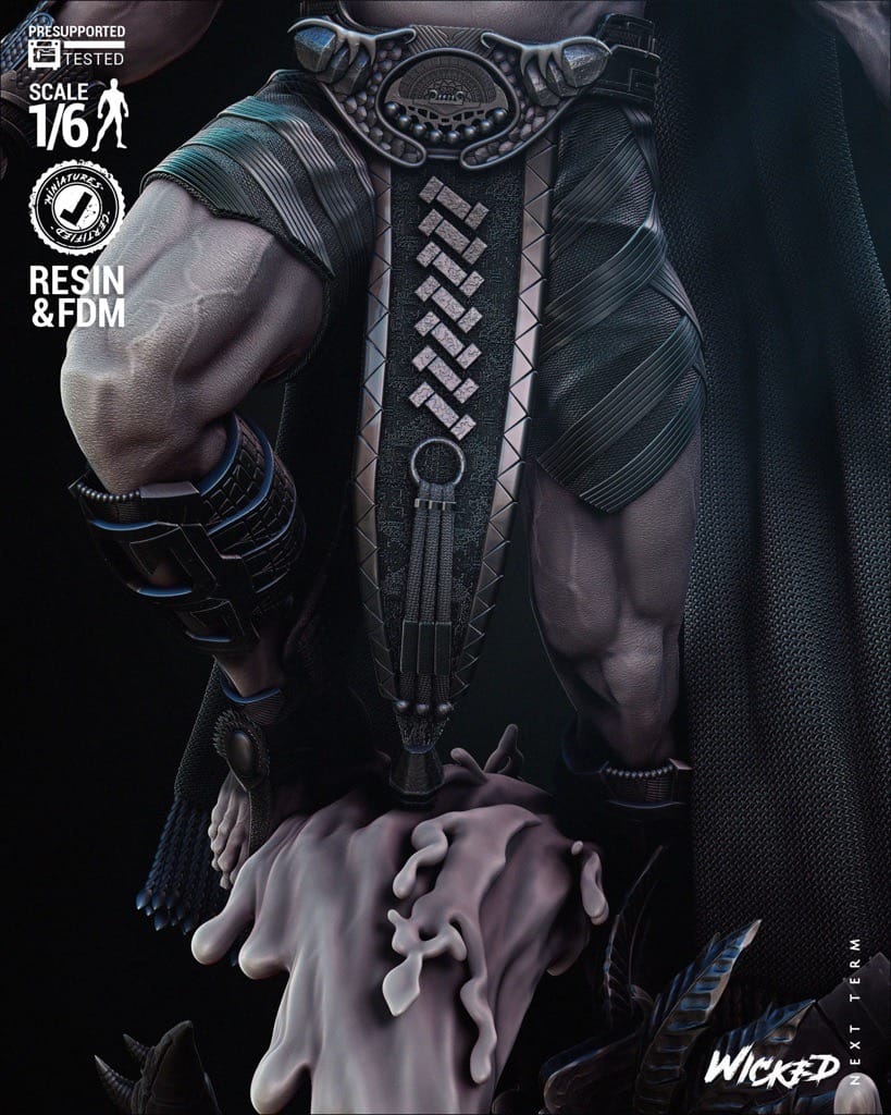 P站图纸印象馆 3DWicked 漫威 黑豹 纳摩尔 3DWicked 漫威 黑豹 纳摩尔