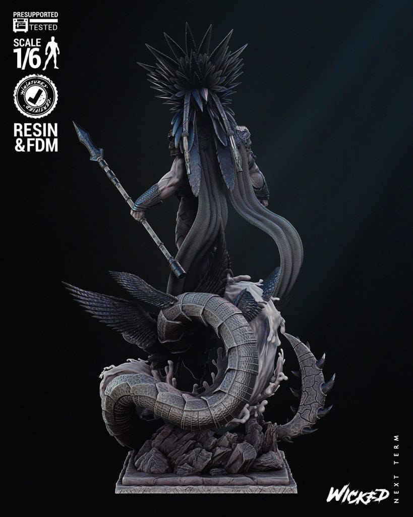 P站图纸印象馆 3DWicked 漫威 黑豹 纳摩尔 3DWicked 漫威 黑豹 纳摩尔