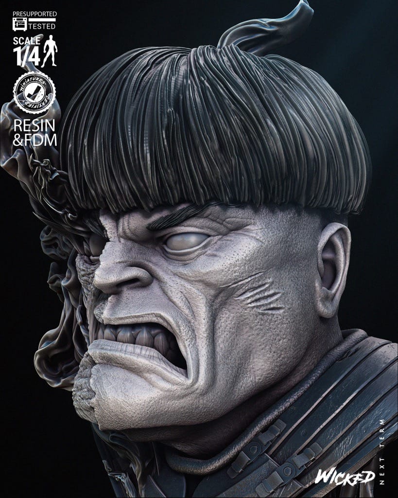 P站图纸印象馆 3DWicked 漫威 天启纪元 战争 3DWicked 漫威 天启纪元 战争