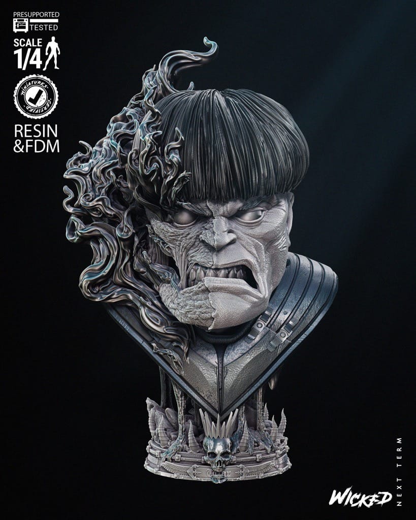 P站图纸印象馆 3DWicked 漫威 天启纪元 战争 3DWicked 漫威 天启纪元 战争