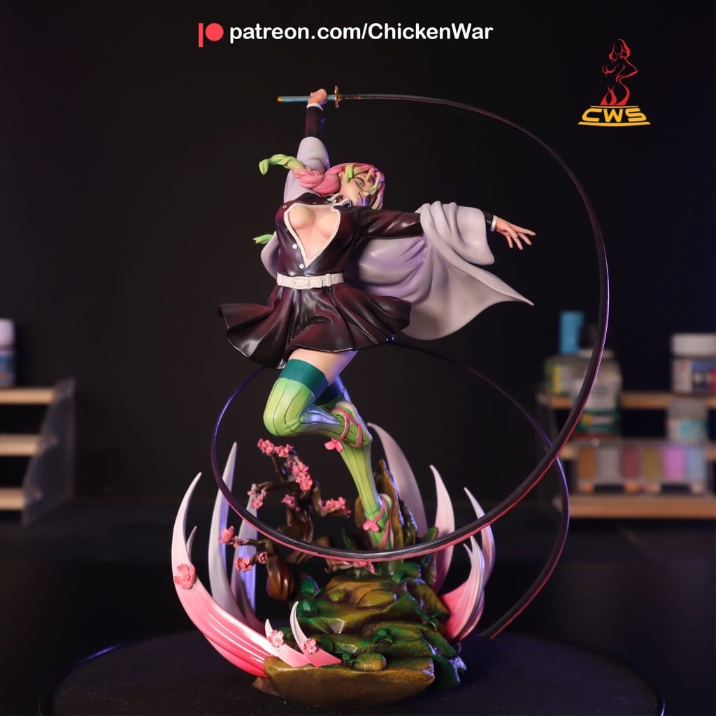 P站图纸印象馆 CW Studio 鬼灭之刃 甘露寺蜜璃 CW Studio 鬼灭之刃 甘露寺蜜璃