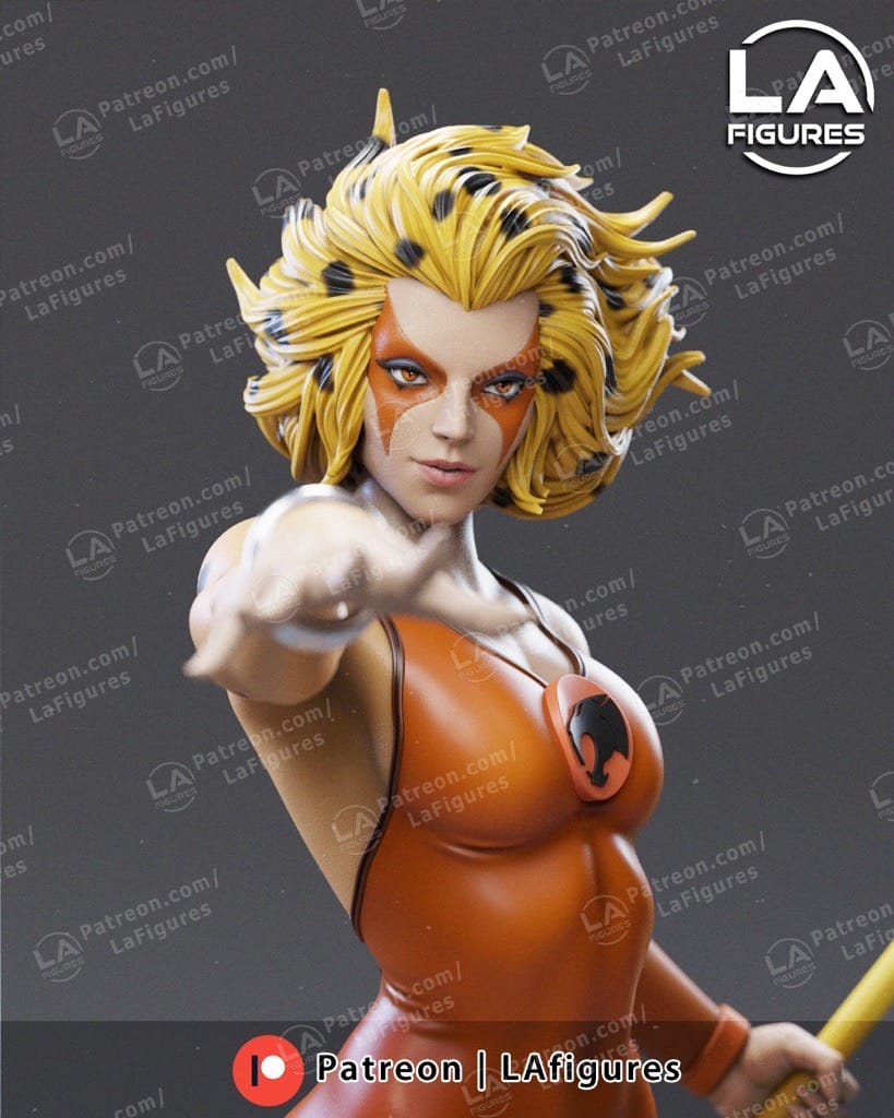 P站图纸印象馆 L.A Figures 霹雳猫 豹猫 L.A Figures 霹雳猫 豹猫