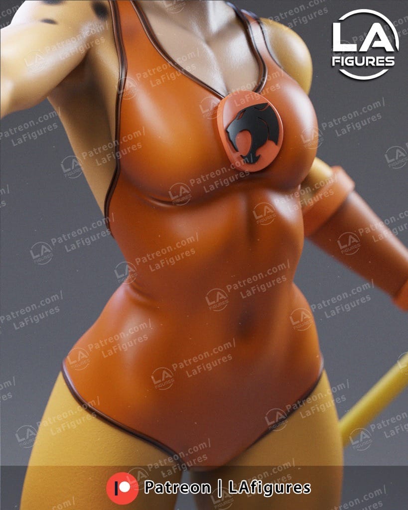 P站图纸印象馆 L.A Figures 霹雳猫 豹猫 L.A Figures 霹雳猫 豹猫