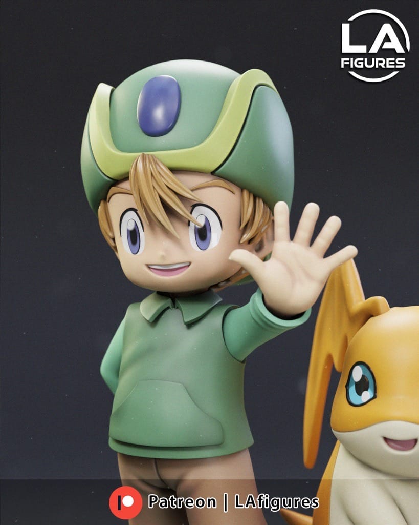 P站图纸印象馆 L.A Figures 数码宝贝 TK L.A Figures 数码宝贝 TK