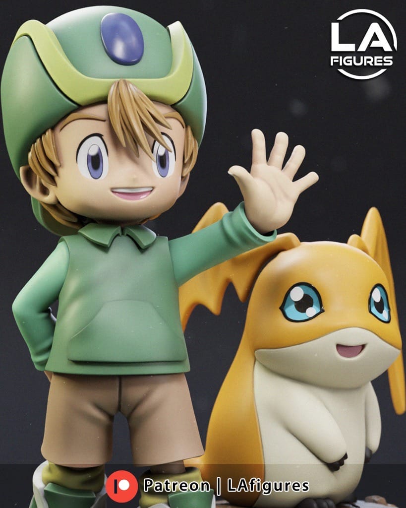 P站图纸印象馆 L.A Figures 数码宝贝 TK L.A Figures 数码宝贝 TK