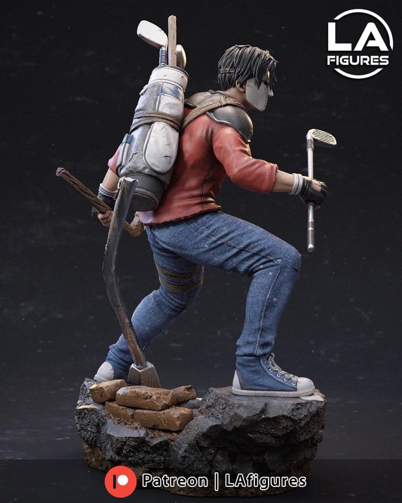 P站图纸印象馆 L.A Figures 忍者神龟 凯西琼斯 L.A Figures 忍者神龟 凯西琼斯