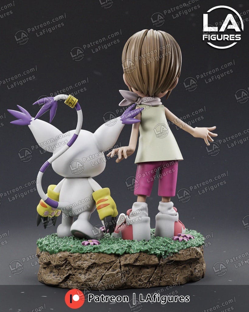 P站图纸印象馆 L.A Figures 数码宝贝 Kari L.A Figures 数码宝贝 Kari