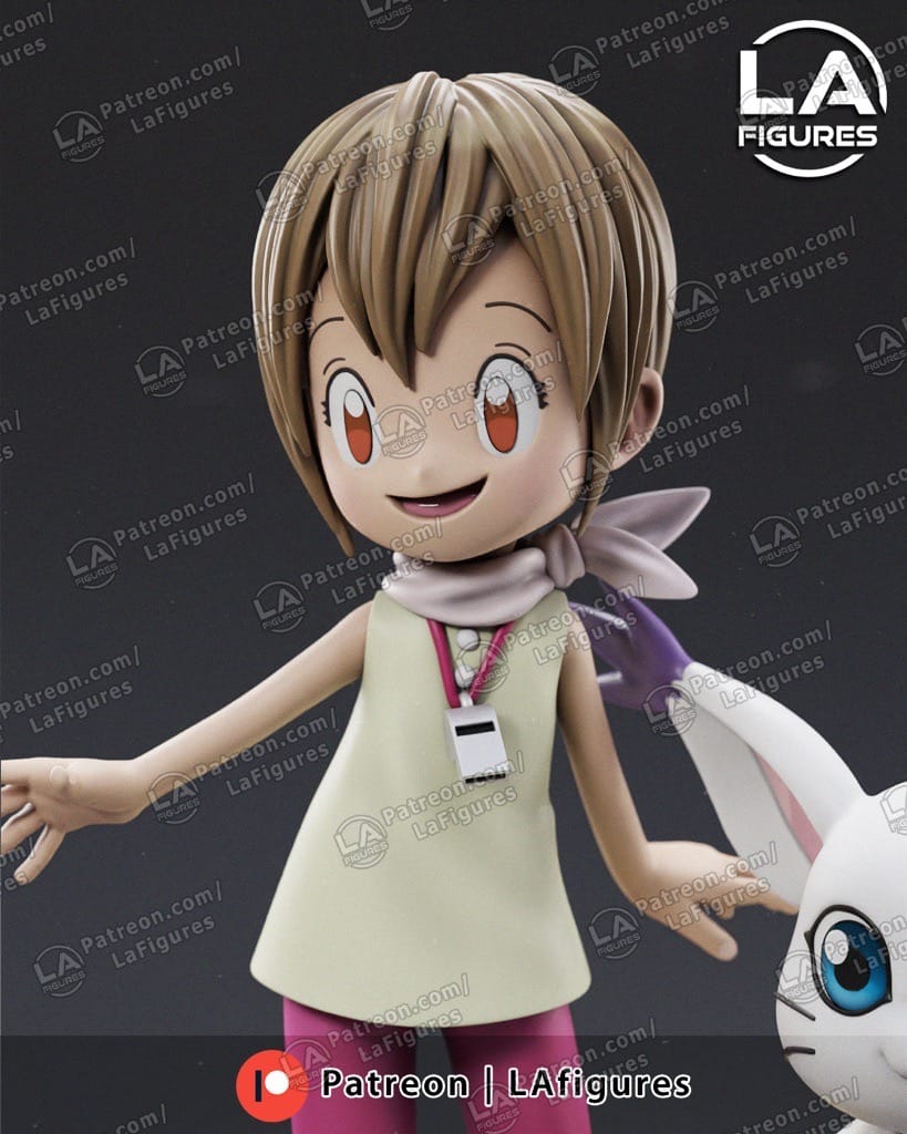 P站图纸印象馆 L.A Figures 数码宝贝 Kari L.A Figures 数码宝贝 Kari