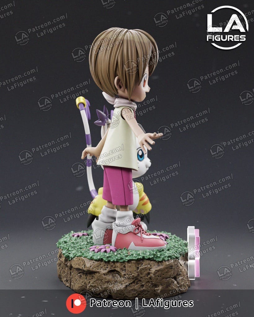 P站图纸印象馆 L.A Figures 数码宝贝 Kari L.A Figures 数码宝贝 Kari