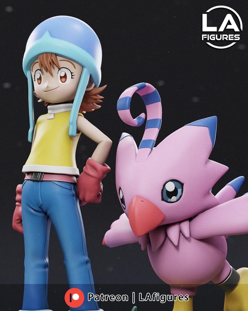 P站图纸印象馆 L.A Figures 数码宝贝 Sora L.A Figures 数码宝贝 Sora