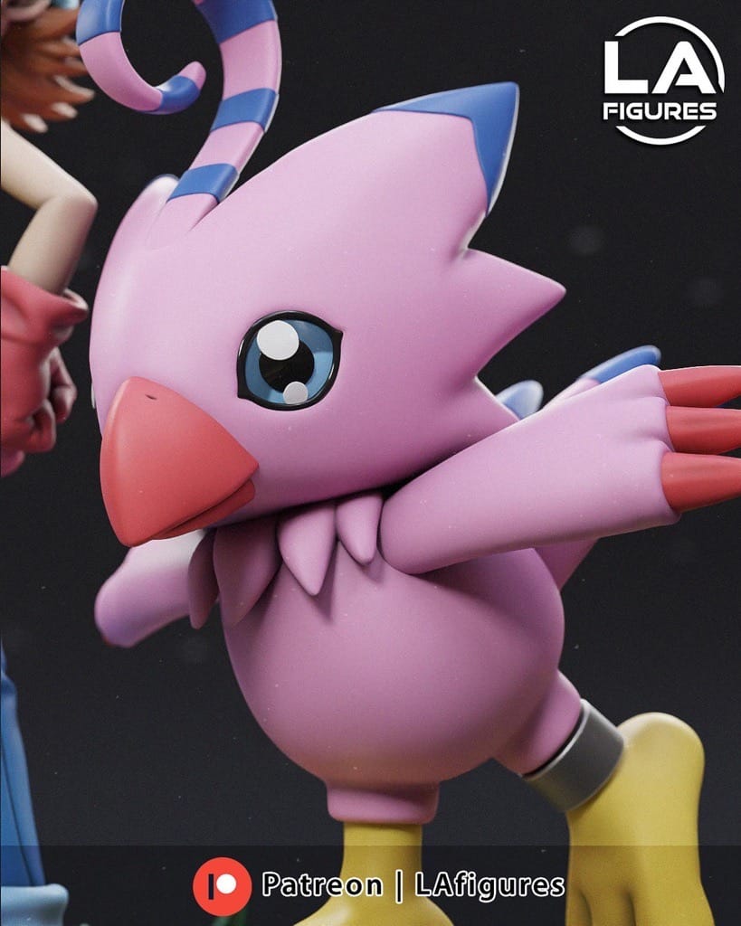 P站图纸印象馆 L.A Figures 数码宝贝 Sora L.A Figures 数码宝贝 Sora