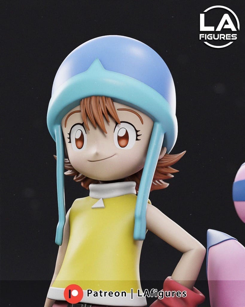 P站图纸印象馆 L.A Figures 数码宝贝 Sora L.A Figures 数码宝贝 Sora