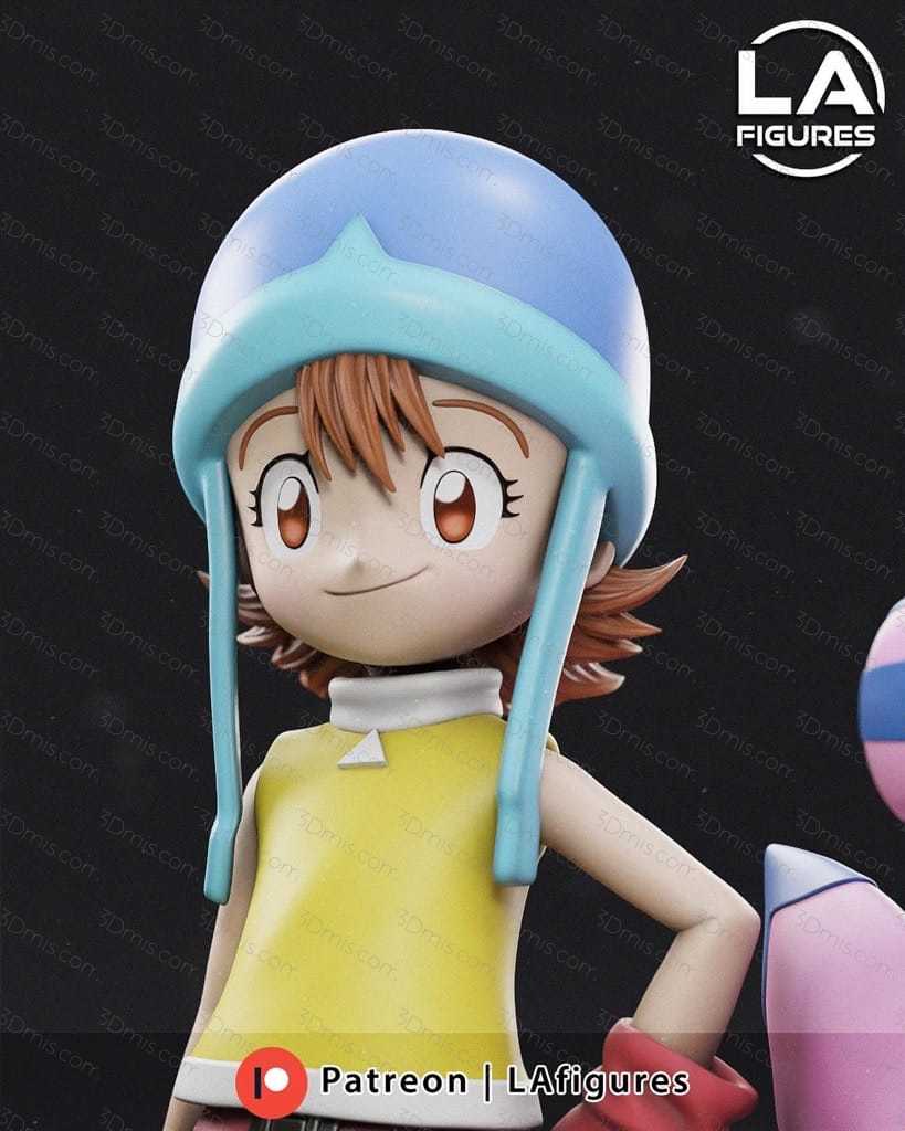 P站图纸印象馆 L.A Figures 数码宝贝 Sora L.A Figures 数码宝贝 Sora