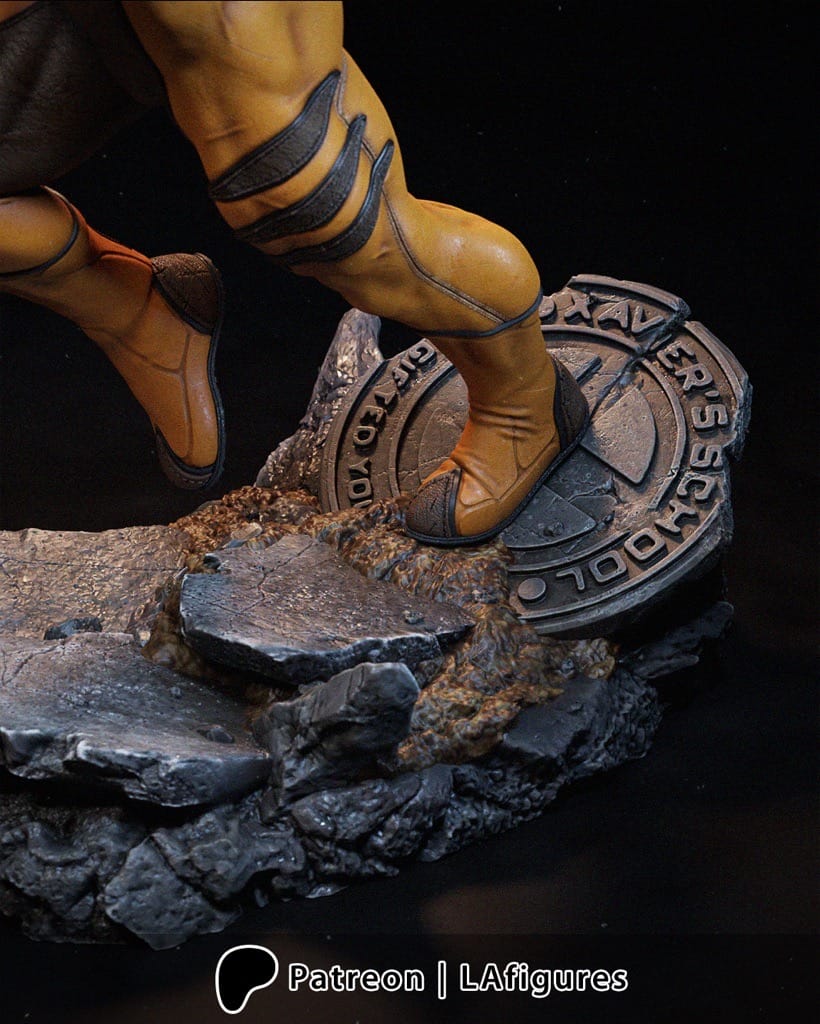 P站图纸印象馆 L.A Figures 漫威 铁拳 剑齿虎 L.A Figures 漫威 铁拳 剑齿虎