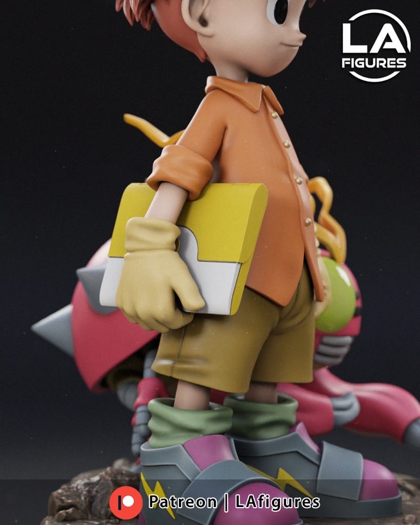 P站图纸印象馆 L.A Figures 数码宝贝 Izzy L.A Figures 数码宝贝 Izzy