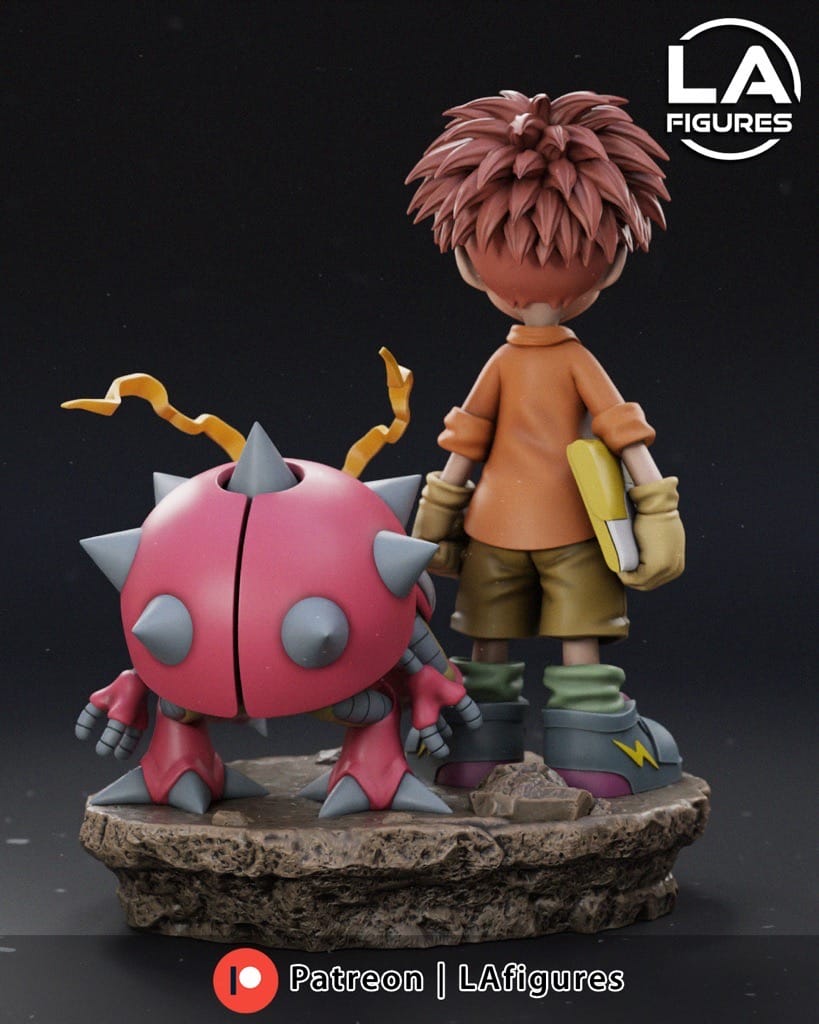 P站图纸印象馆 L.A Figures 数码宝贝 Izzy L.A Figures 数码宝贝 Izzy