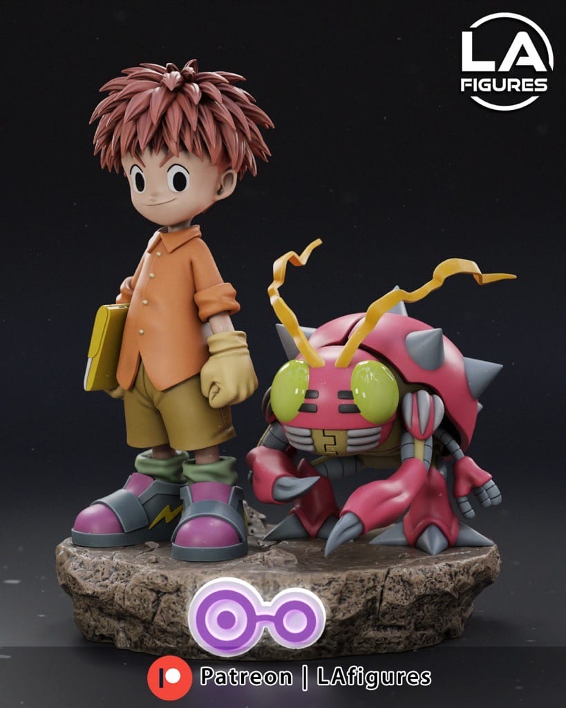 P站图纸印象馆 L.A Figures 数码宝贝 Izzy L.A Figures 数码宝贝 Izzy