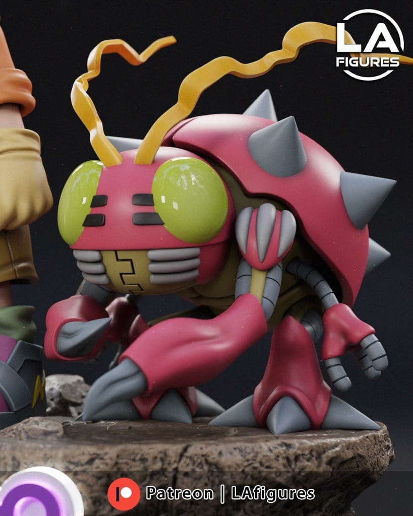 P站图纸印象馆 L.A Figures 数码宝贝 Izzy L.A Figures 数码宝贝 Izzy