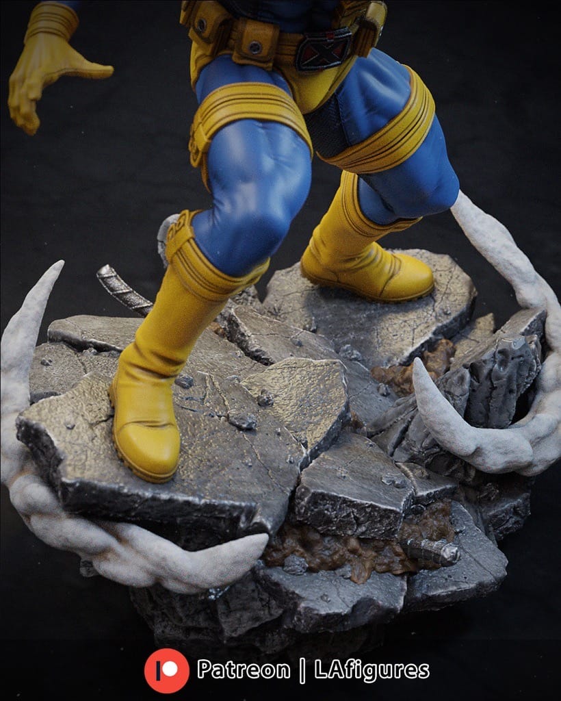 P站图纸印象馆 L.A Figures 漫威 X战警 镭射眼 L.A Figures 漫威 X战警 镭射眼