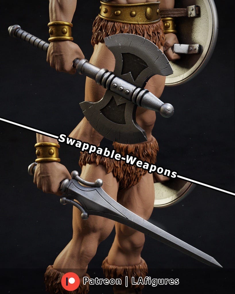 P站图纸印象馆 L.A Figures 宇宙的巨人 希曼 L.A Figures 宇宙的巨人 希曼