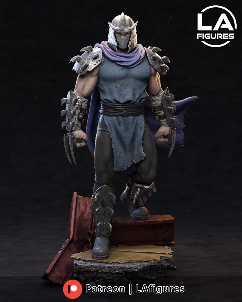 P站图纸印象馆 L.A Figures 忍者神龟 施莱德 L.A Figures 忍者神龟 施莱德