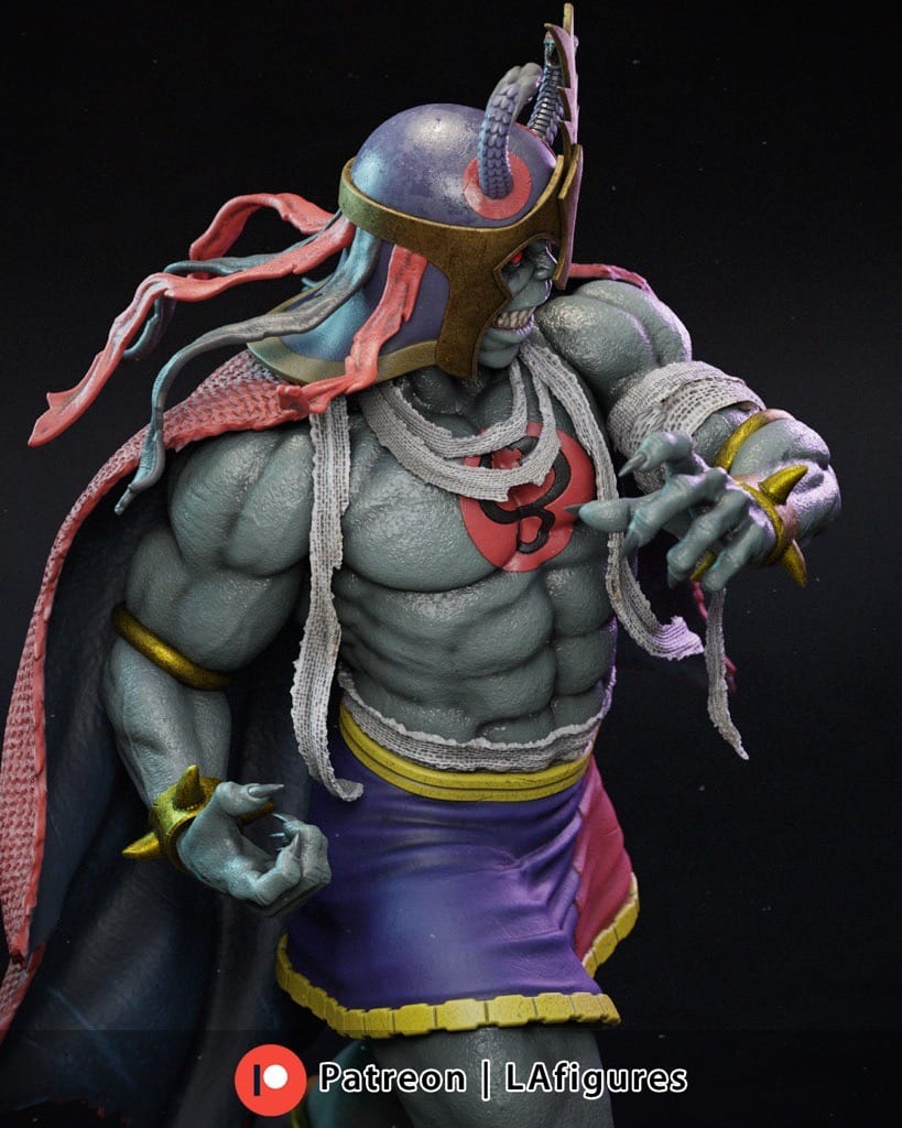 P站图纸印象馆 L.A Figures 霹雳猫 恶魔王木乃伊穆拉 L.A Figures 霹雳猫 恶魔王木乃伊穆拉