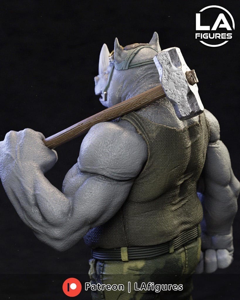 P站图纸印象馆 L.A Figures 忍者神龟 犀牛人 L.A Figures 忍者神龟 犀牛人