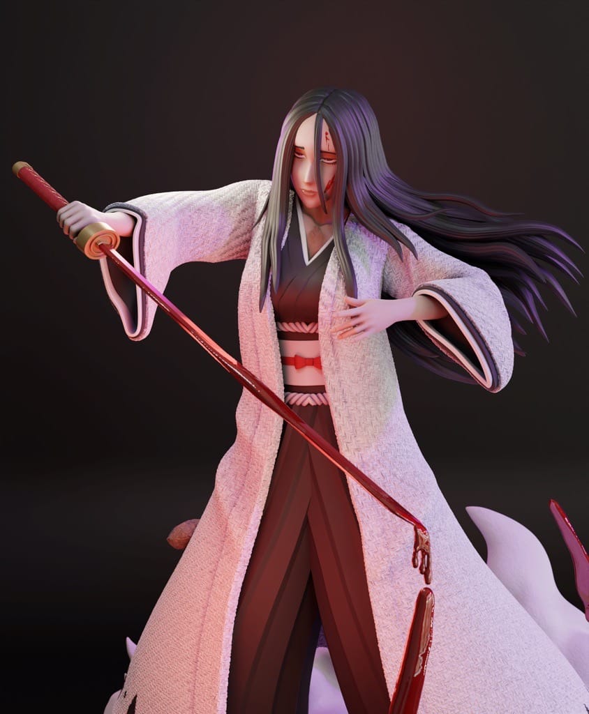 P站图纸印象馆 LionRealm 死神 卯之花烈 LionRealm 死神 卯之花烈