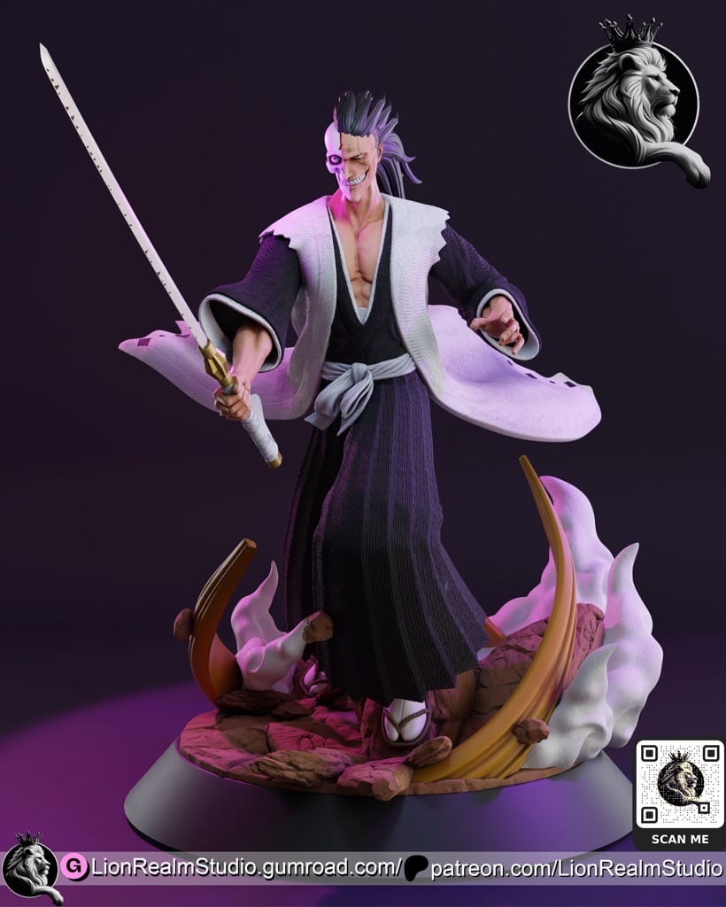 P站图纸印象馆 LionRealm 死神 更木剑八 LionRealm 死神 更木剑八