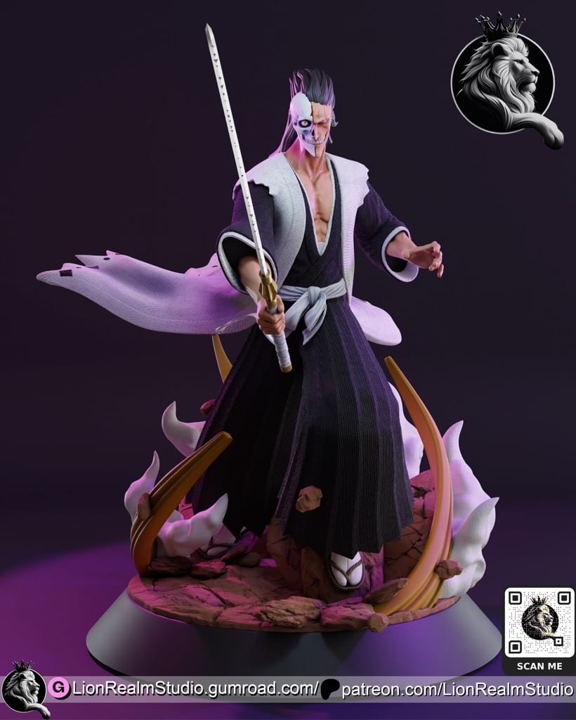 P站图纸印象馆 LionRealm 死神 更木剑八 LionRealm 死神 更木剑八