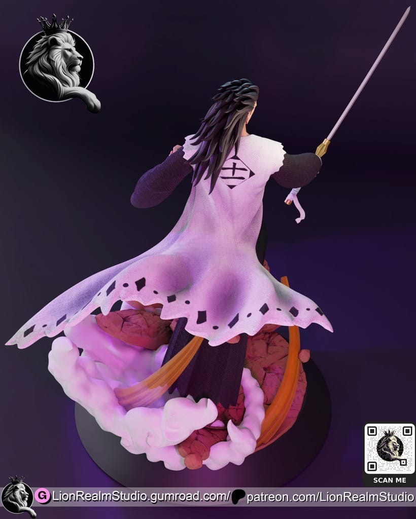 P站图纸印象馆 LionRealm 死神 更木剑八 LionRealm 死神 更木剑八