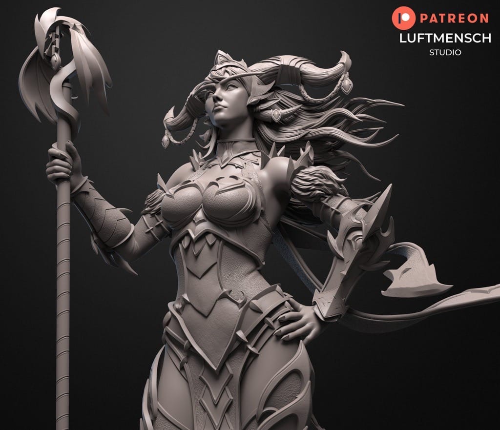 P站图纸印象馆 LuftMensch 魔兽世界 阿莱克丝塔萨 LuftMensch 魔兽世界 阿莱克丝塔萨