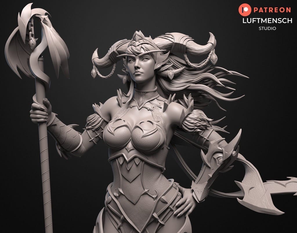 P站图纸印象馆 LuftMensch 魔兽世界 阿莱克丝塔萨 LuftMensch 魔兽世界 阿莱克丝塔萨