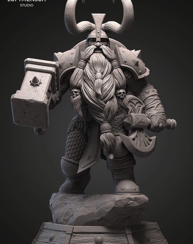 P站图纸印象馆 LuftMensch 魔兽世界 穆拉丁·铜须 LuftMensch 魔兽世界 穆拉丁·铜须