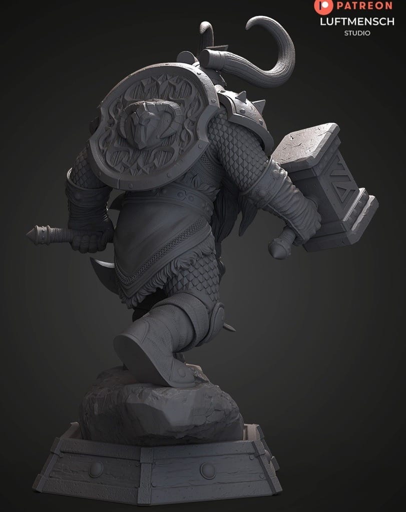 P站图纸印象馆 LuftMensch 魔兽世界 穆拉丁·铜须 LuftMensch 魔兽世界 穆拉丁·铜须