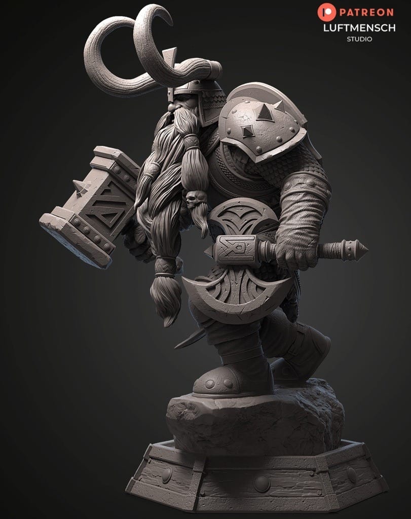 P站图纸印象馆 LuftMensch 魔兽世界 穆拉丁·铜须 LuftMensch 魔兽世界 穆拉丁·铜须