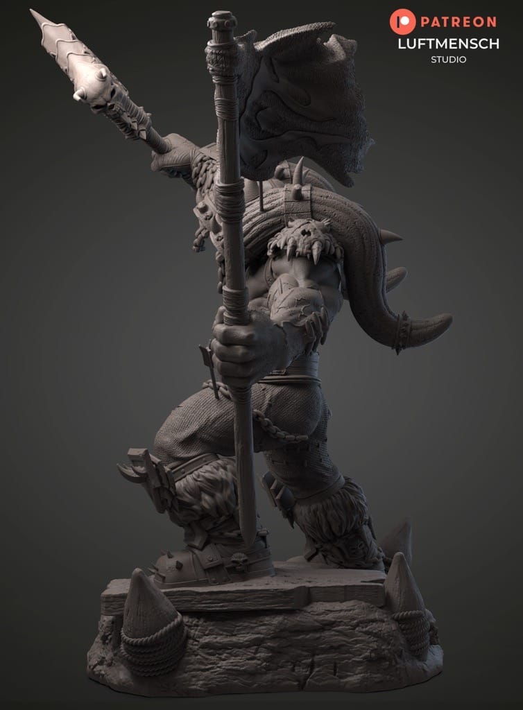 P站图纸印象馆 LuftMensch 魔兽世界 加尔鲁什·地狱咆哮 LuftMensch 魔兽世界 加尔鲁什·地狱咆哮