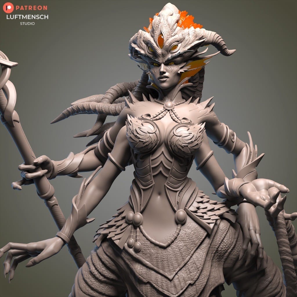 P站图纸印象馆 LuftMensch 魔兽世界 艾萨拉女王 LuftMensch 魔兽世界 艾萨拉女王