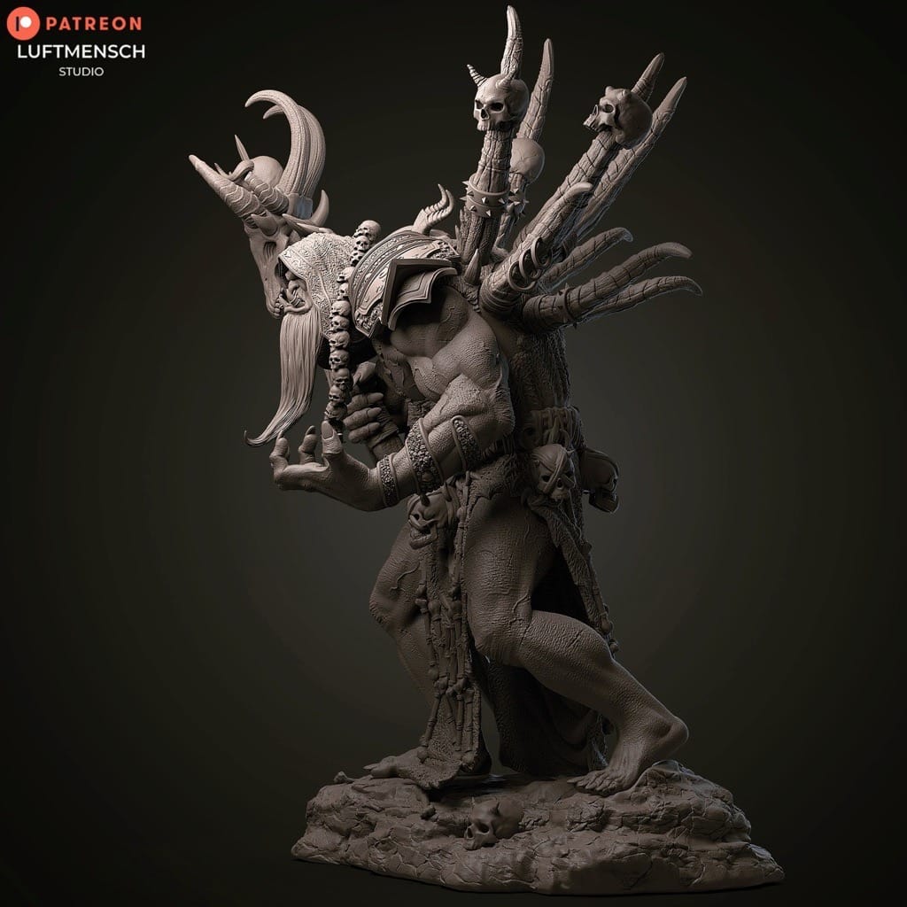 P站图纸印象馆 LuftMensch 魔兽世界 古尔丹 LuftMensch 魔兽世界 古尔丹