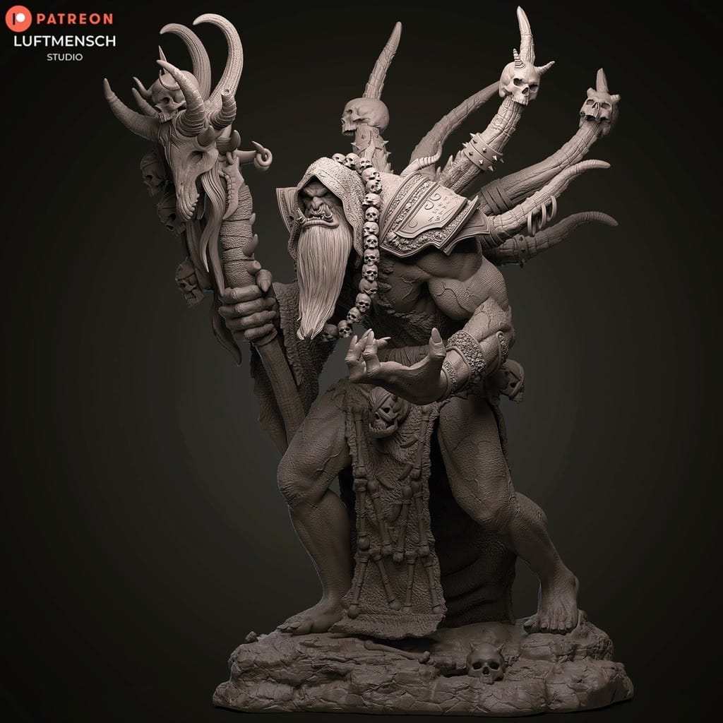 P站图纸印象馆 LuftMensch 魔兽世界 古尔丹 LuftMensch 魔兽世界 古尔丹