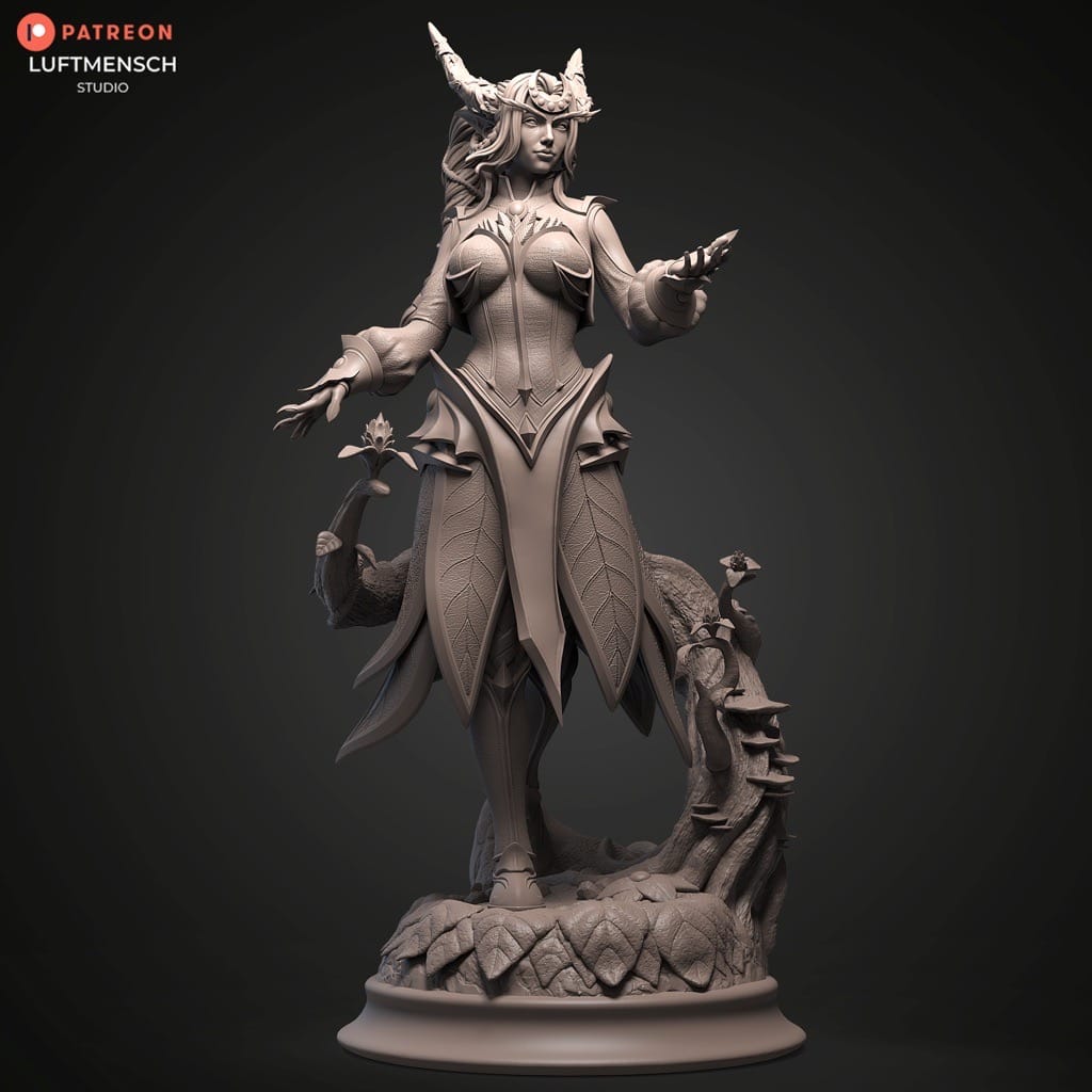 P站图纸印象馆 LuftMensch 魔兽世界 伊瑟拉 LuftMensch 魔兽世界 伊瑟拉