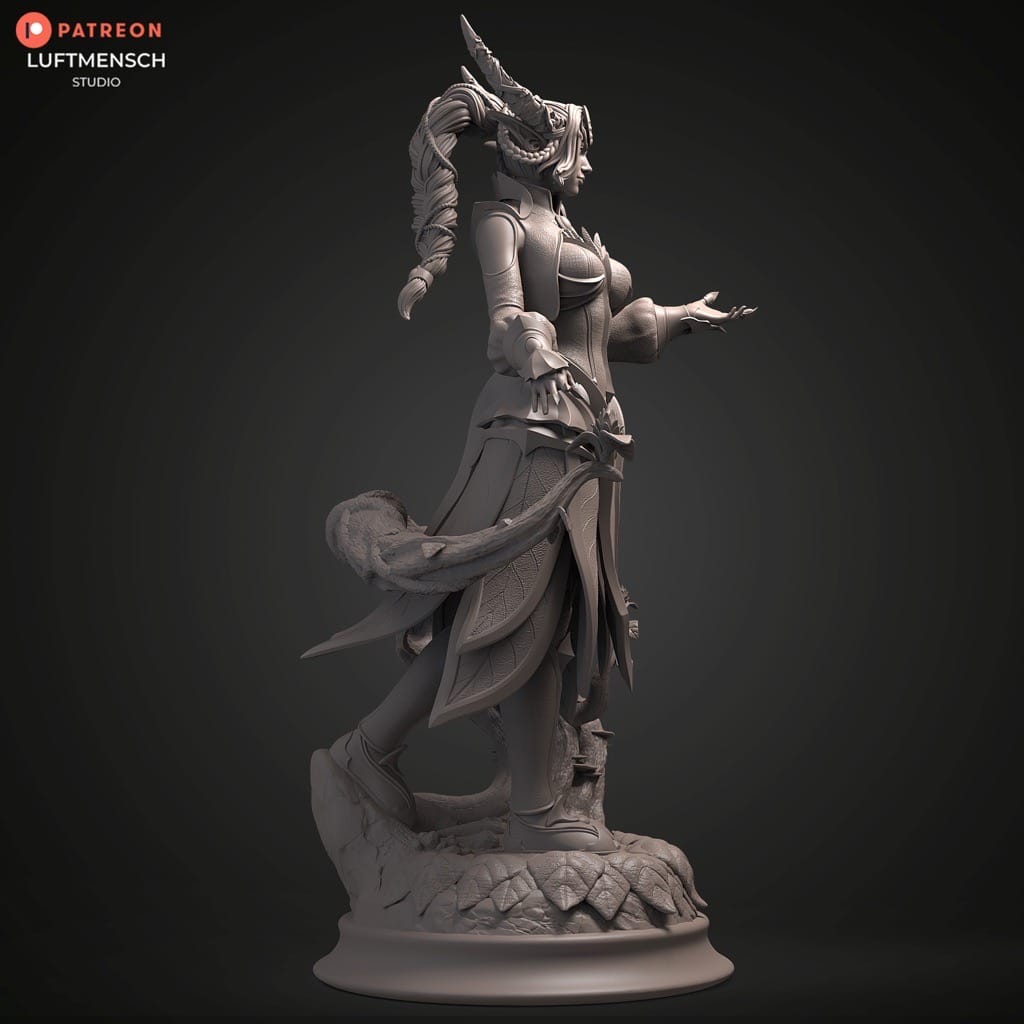 P站图纸印象馆 LuftMensch 魔兽世界 伊瑟拉 LuftMensch 魔兽世界 伊瑟拉