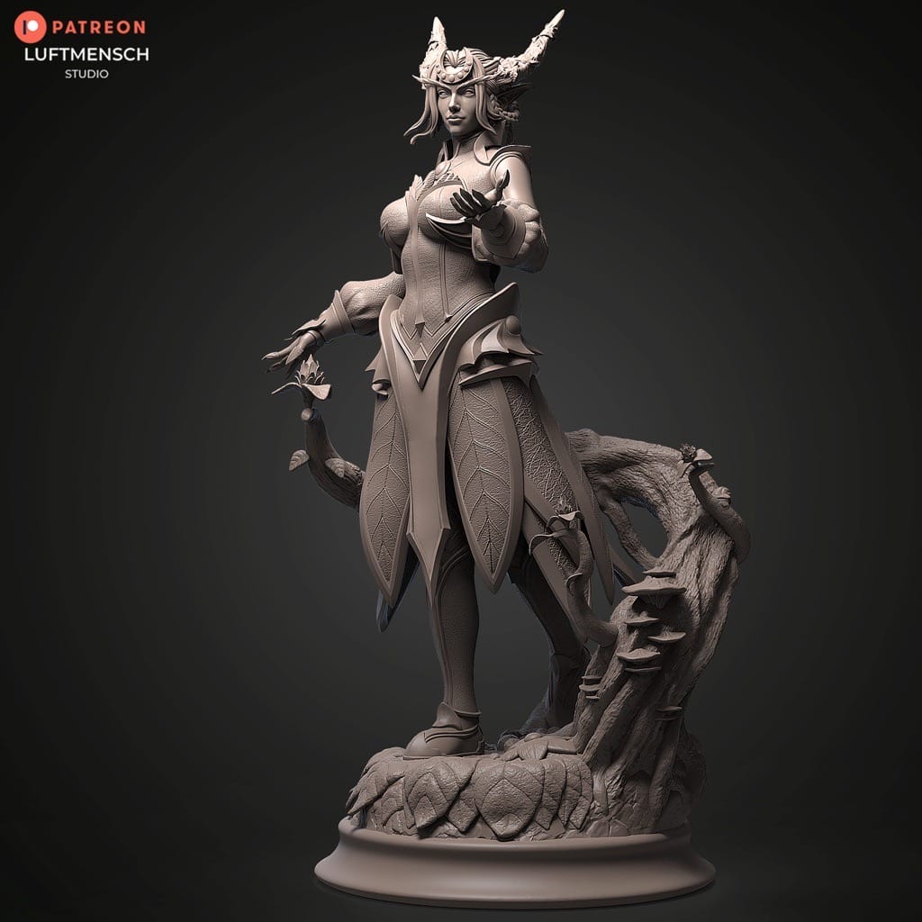 P站图纸印象馆 LuftMensch 魔兽世界 伊瑟拉 LuftMensch 魔兽世界 伊瑟拉