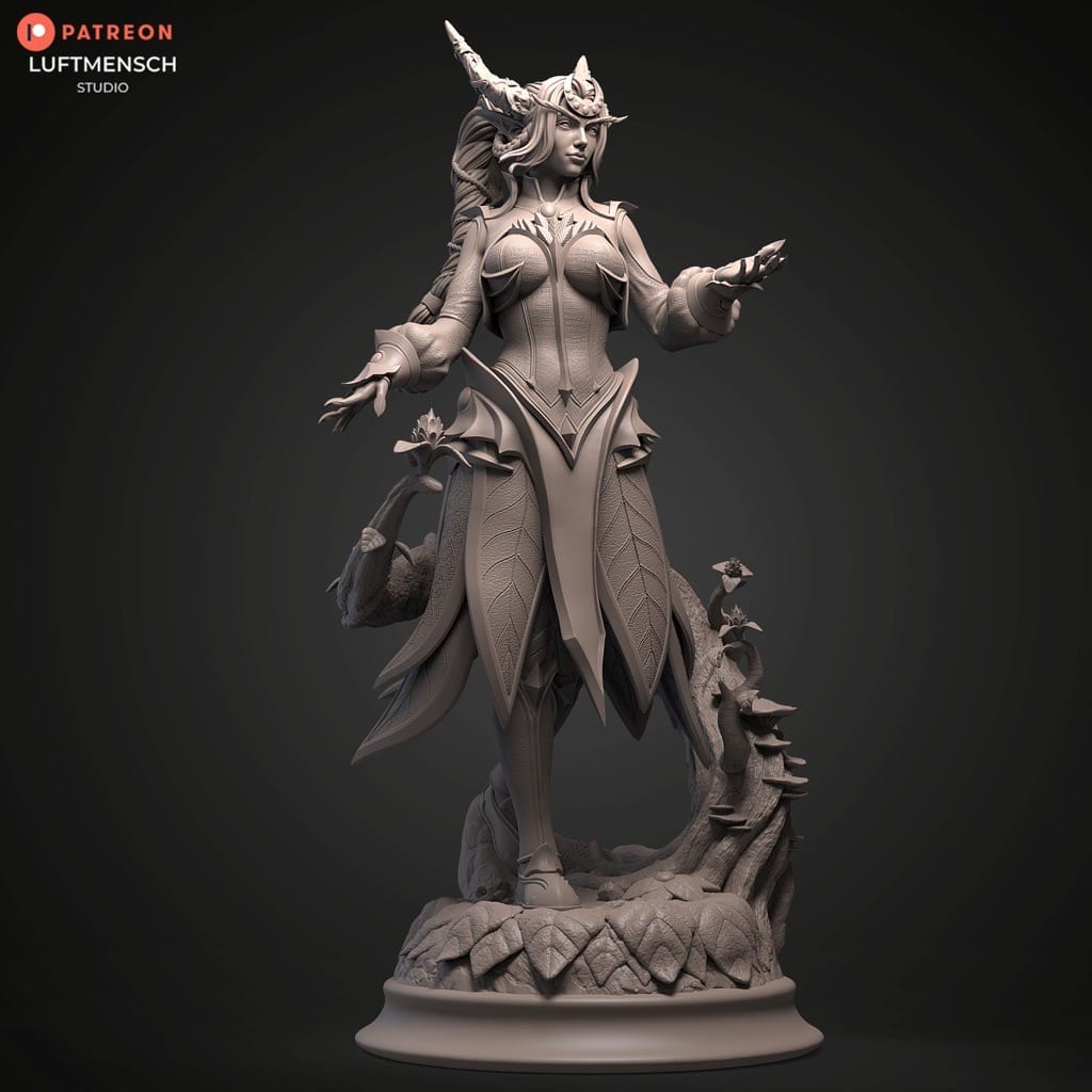 P站图纸印象馆 LuftMensch 魔兽世界 伊瑟拉 LuftMensch 魔兽世界 伊瑟拉